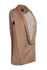 Current Boutique-AYR - Camel Colored Camel Hair Vest Sz S