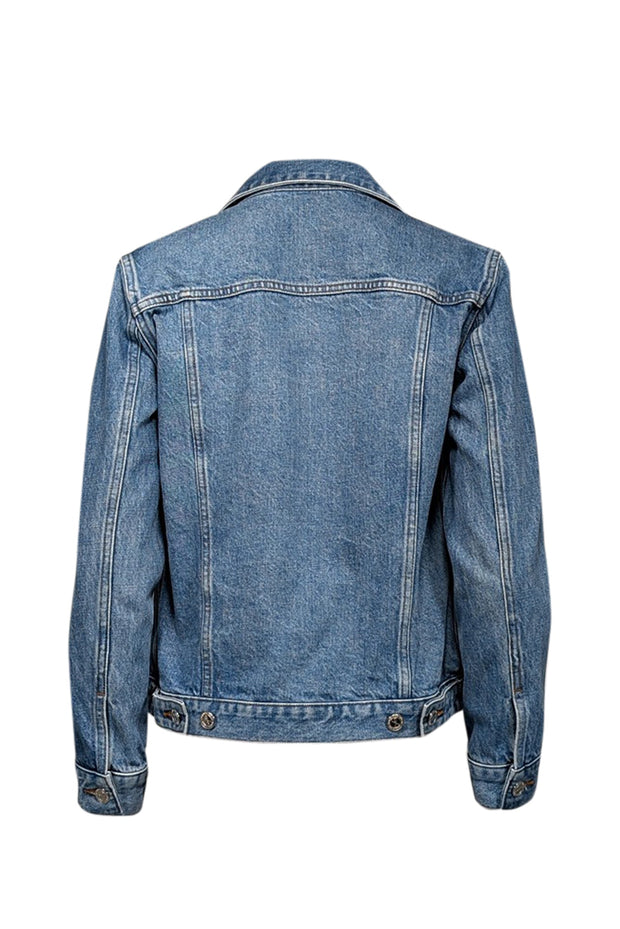 Current Boutique-A.P.C. - Blue Medium Wash Denim Jacket Sz XS