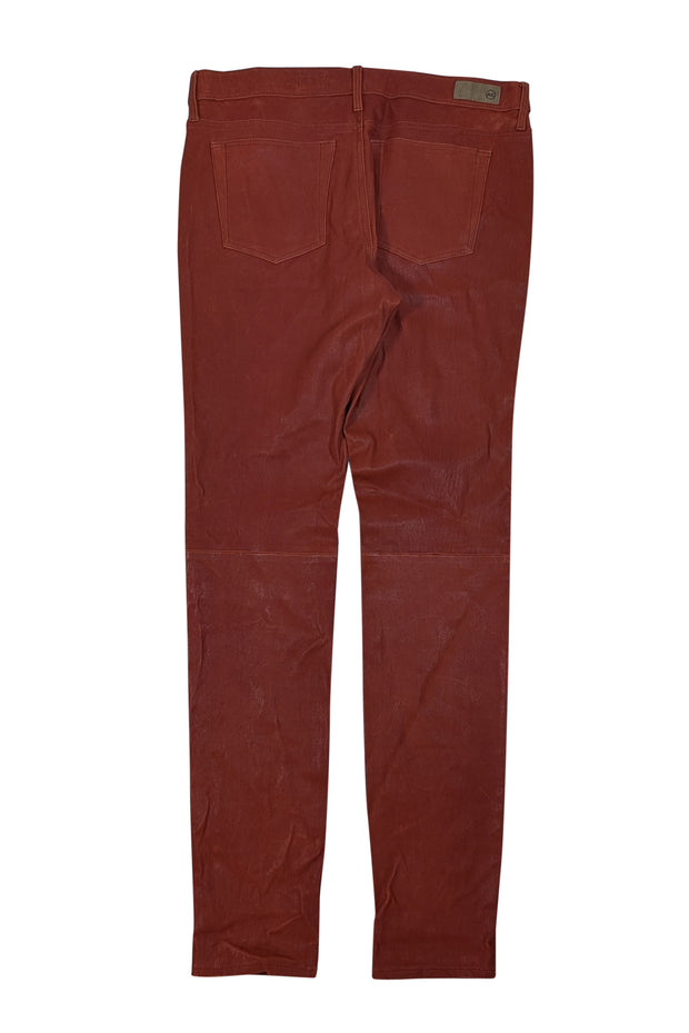 Current Boutique-Adriano Goldschmeid - Rusty Red Skinny Leg Pant Sz 14