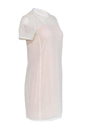 Current Boutique-Akris Punto - Ivory Mesh w/ Blush Pink Sz 8