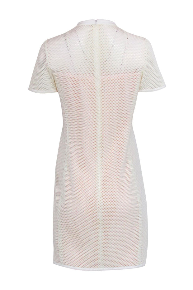 Current Boutique-Akris Punto - Ivory Mesh w/ Blush Pink Sz 8