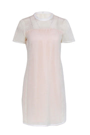 Current Boutique-Akris Punto - Ivory Mesh w/ Blush Pink Sz 8