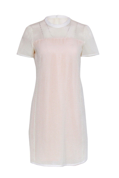 Current Boutique-Akris Punto - Ivory Mesh w/ Blush Pink Sz 8