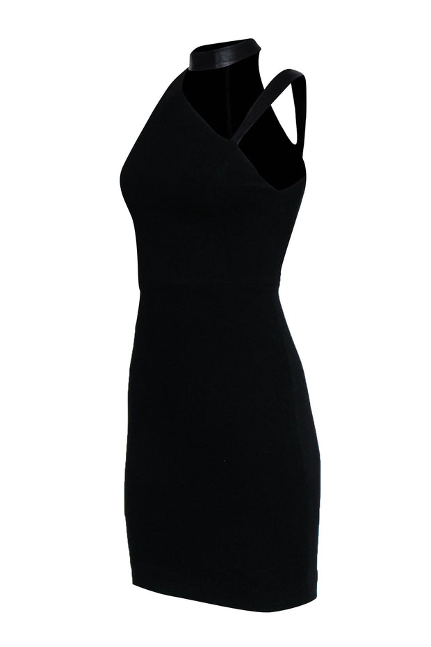 Current Boutique-Alice & Olivia - Black Sleeveless Cutout Neckline Dress Sz 0