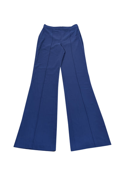 Current Boutique-Alice & Olivia - Blue Seamed Flare Pants Sz 4