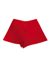 Current Boutique-Alice & Olivia - Bright Poppy Red High Waist Shorts Sz 8