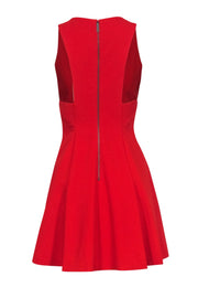 Current Boutique-Alice & Olivia - Red Sleeveless V-Neckline Dress Sz 4