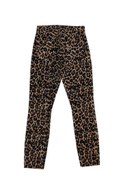 Current Boutique-Alice & Olivia - Tan & Black Leopard Print Jeans Sz 00