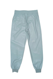 Current Boutique-Alice & Olivia - Turquoise Faux Leather Pants Sz S