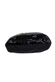 Current Boutique-Anya Hindmarch - Black Patent Leather Shoulder Bag