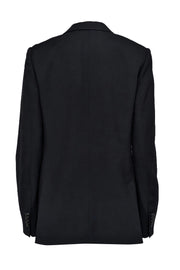 Current Boutique-Armani Collezioni - Black Single Button Blazer Sz 8