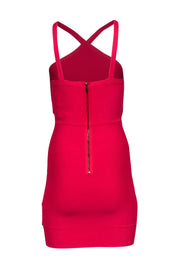 Current Boutique-BCBG Max Azria - Red Bandage Knit Sleeveless Dress Sz M