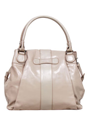 Current Boutique-Badgley Mischka - Beige Leather Large Satchel Bag