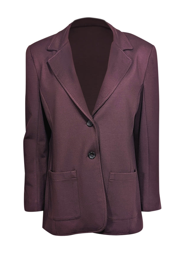 Current Boutique-Bailey 44 - Maroon Two Button Blazer Sz L