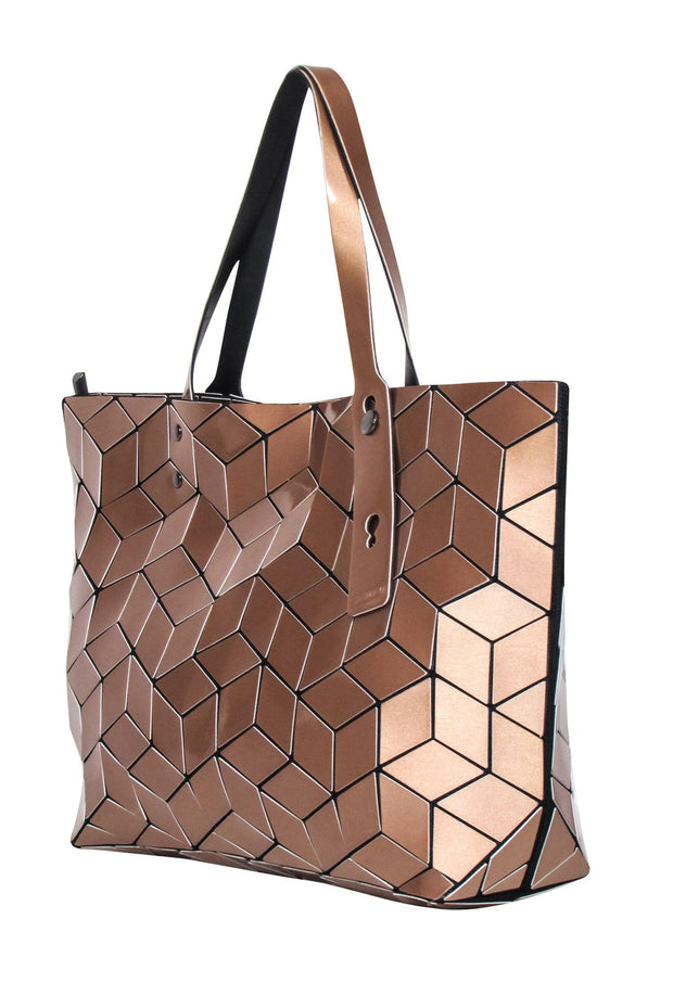 Current Boutique-Bao Bao - Golden Bronze Metallic Mosaic Tote