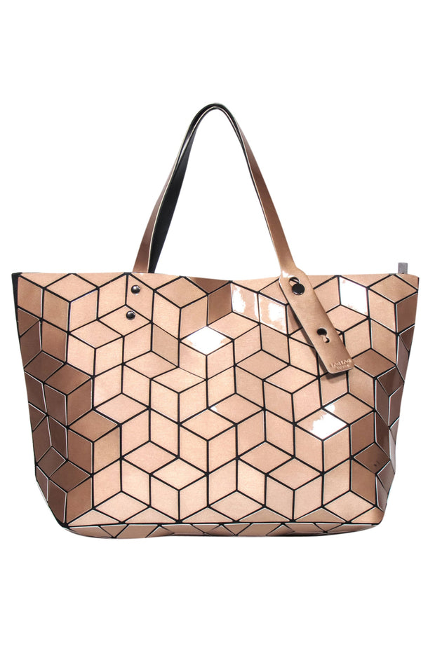 Current Boutique-Bao Bao - Golden Bronze Metallic Mosaic Tote