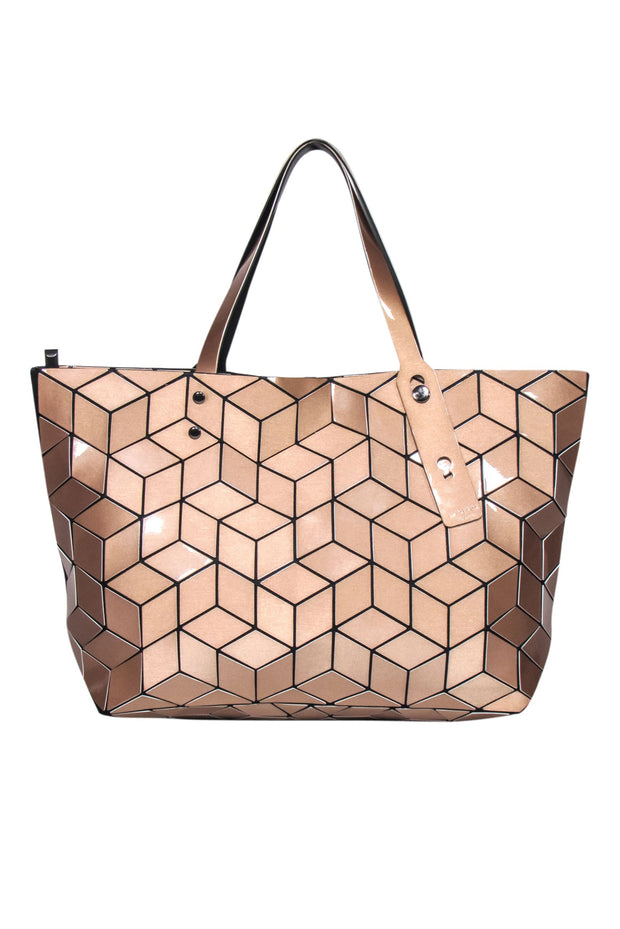 Current Boutique-Bao Bao - Golden Bronze Metallic Mosaic Tote