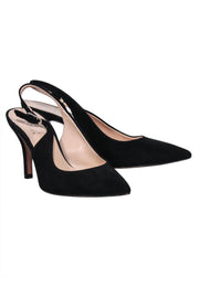 Current Boutique-Barney's New York - Black Sling Back Pumps Sz 6.5