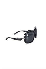 Current Boutique-Burberry - Black Large Sunglasses