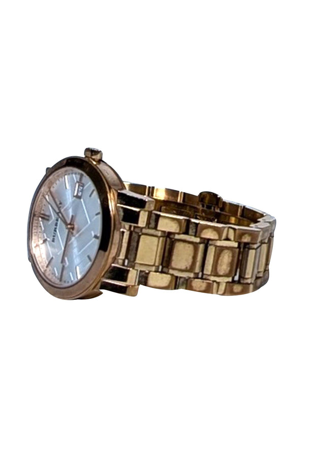 Current Boutique-Burberry - Rose Gold Swiss Made Watch