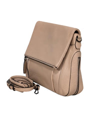 Rebecca Minkoff - Beige Pebbled Leather Crossbody Bag