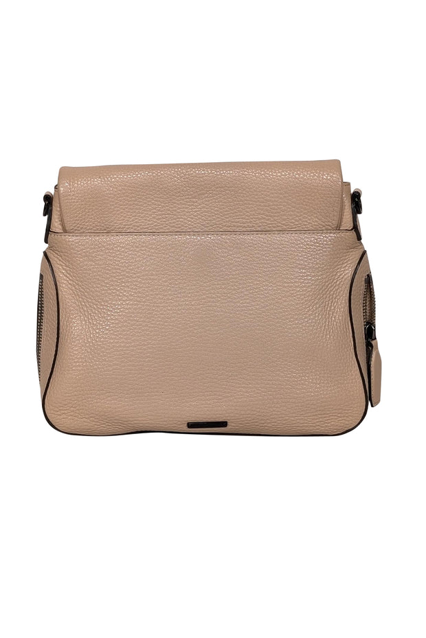 Rebecca Minkoff - Beige Pebbled Leather Crossbody Bag