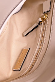 Tory Burch - Ivory Leather "Miller" Clutch"