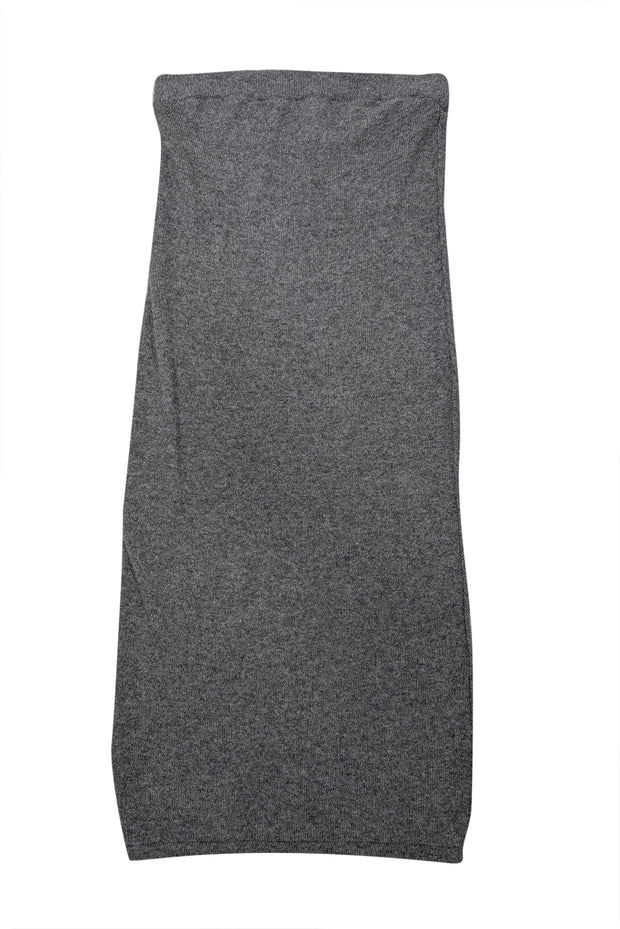 Alexander Wang - Grey Wool & Rabbit Hair Blend Maxi Skirt Sz L