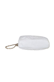 Current Boutique-Chanel - Ivory Quilted Leather Shoulder Bag