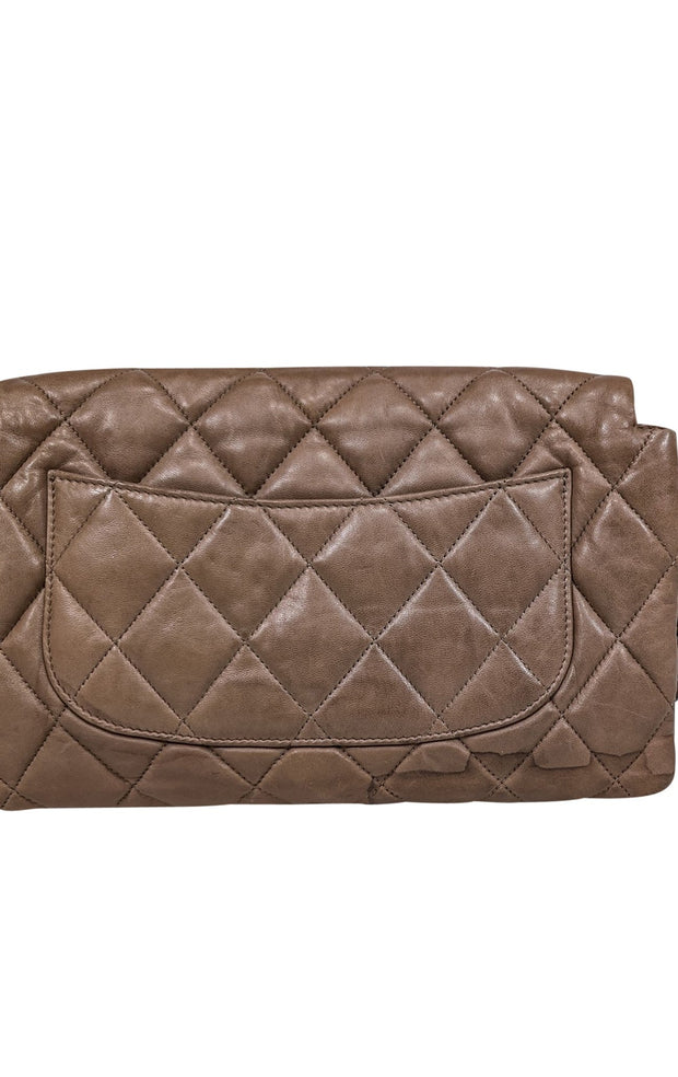 Current Boutique-Chanel - Light Brown Quilted Leather Flap Bag