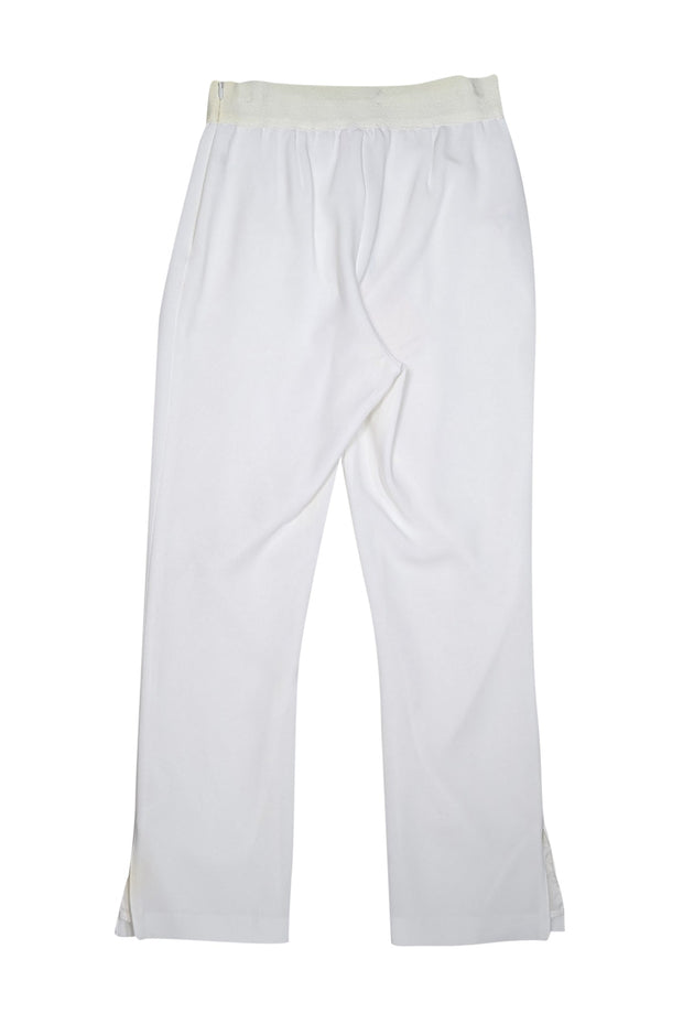 Current Boutique-Cinq a Sept - Ivory "Atticus" Crop Pants Sz 00