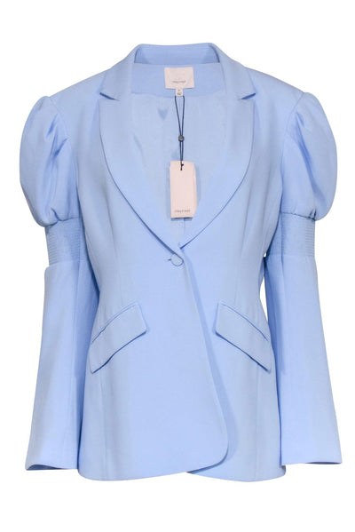 Current Boutique-Cinq a Sept - Powder Blue Single Button Blazer Sz 10