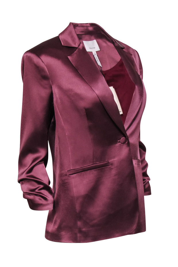 Current Boutique-Cinq a Sept - Smooth Satin "Khloe" Blazer Sz 0