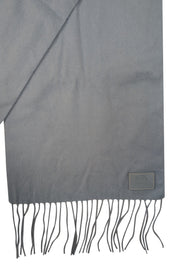 Current Boutique-Coach - Baby Blue Cashmere Scarf w/ Fringe Trim