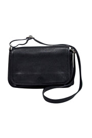 Current Boutique-Coach - Black Pebbled Leather Vintage Shoulder Bag