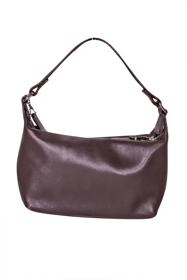 Current Boutique-Coach - Brown Leather Mini Bag