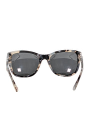 Current Boutique-Coach - Grey & Brown Translucent "Cookies & Cream" Tortoise Sunglasses