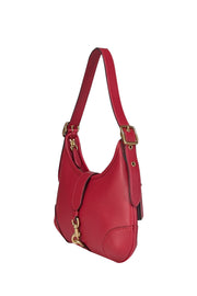 Current Boutique-Coach - Red Leather "Original Hampton's 2005" Shoulder Bag