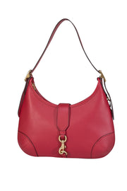 Current Boutique-Coach - Red Leather "Original Hampton's 2005" Shoulder Bag