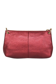 Current Boutique-Coach - Red Metallic Leather Crossbody