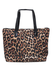 Current Boutique-Coach - Tan Leopard Print Mini Bag w/ Pouch