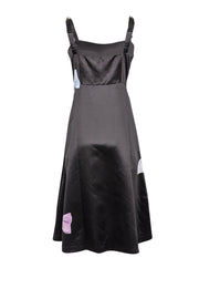 Current Boutique-Cynthia Rowley - Black Sleeveless Bow & Rhinestone Detail Dress Sz 4