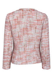 Current Boutique-Cynthia Rowley - Pink, Peach, & Cream Tweed Blazer Sz M