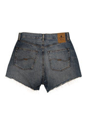 Current Boutique-Denimist - Blue Raw Hem Denim Shorts Sz 4