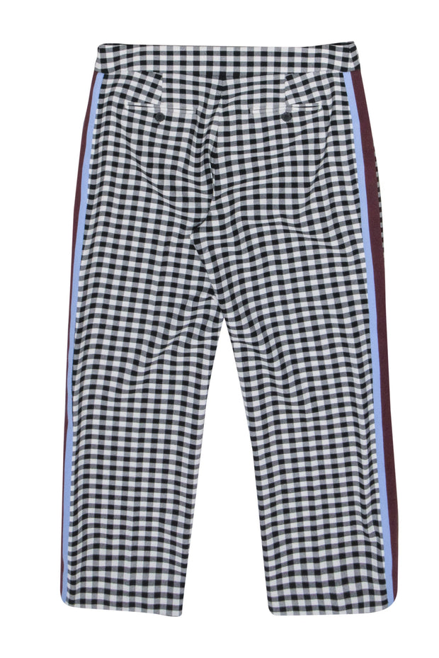 Current Boutique-Derek Lam - Black & White Gingham Paints Sz 6