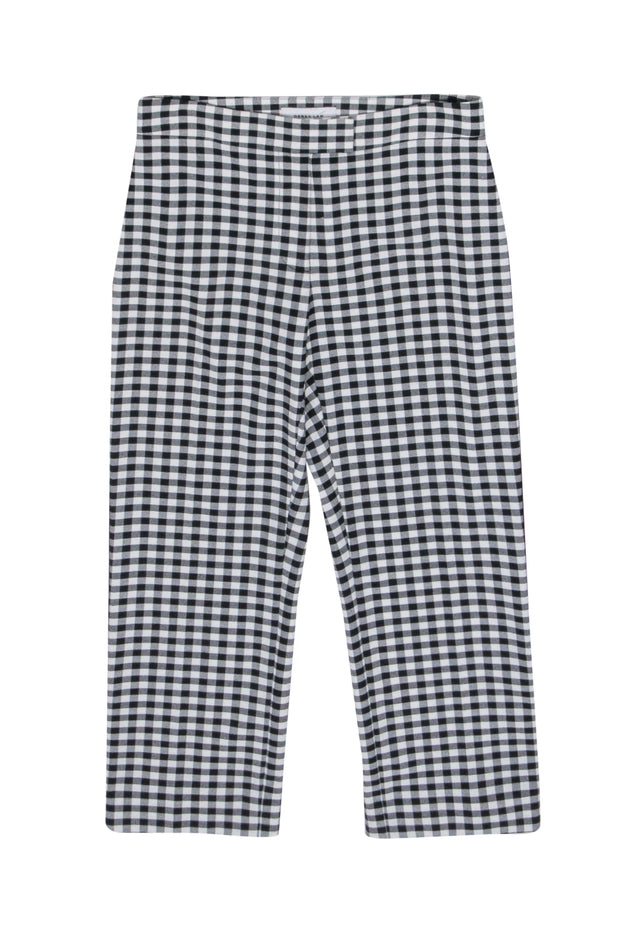 Current Boutique-Derek Lam - Black & White Gingham Paints Sz 6