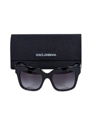 Current Boutique-Dolce & Gabbana - Black Large Square Sunglasses