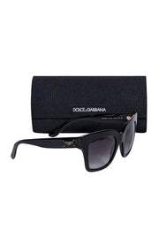 Current Boutique-Dolce & Gabbana - Black Large Square Sunglasses