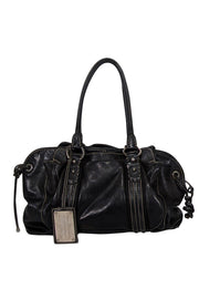 Current Boutique-Dolce & Gabbana - Black Leather "Miss Lug" Shoulder Bag