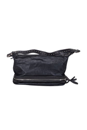 Current Boutique-Dolce & Gabbana - Black Leather "Miss Silky" Shoulder Bag